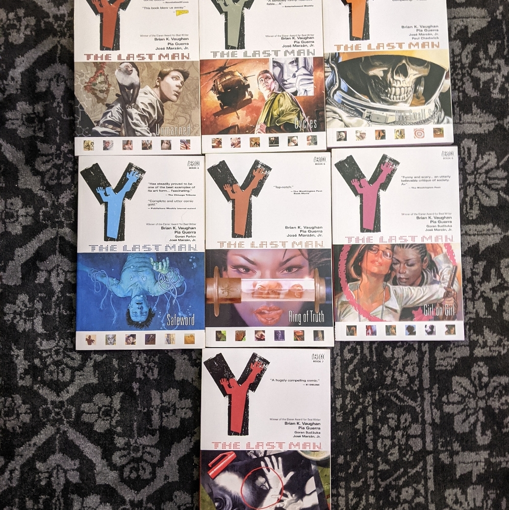 Y: The Last Man - Graphic Novels - Volume 1-7